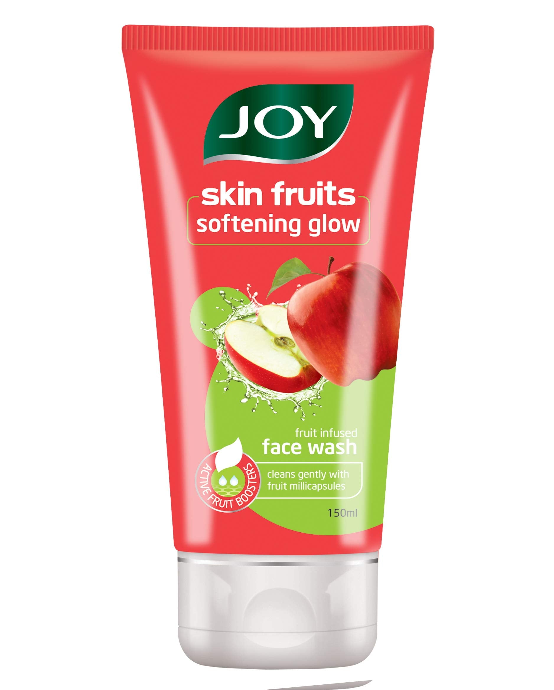 Joy Skin Fruits Softening Glow Apple FaceWash, Nourishes And Moisturises Skin, All Skin Ty