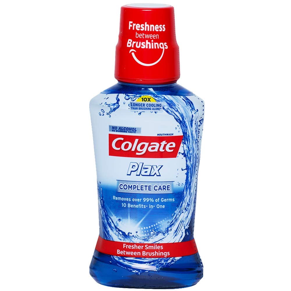 Colgate Plax Antibacterial Mouthwash, 24/7 Fresh Breath -