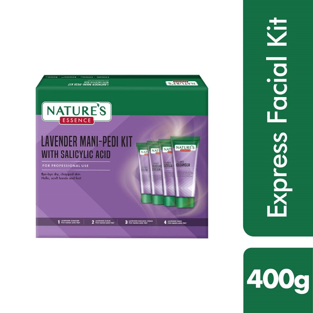 Nature's Essence Lavender Mani-Pedi Kit with Salicylic Acid(400g)