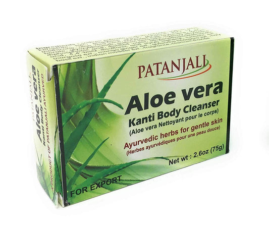 Patanjali Aloe Vera Kanti Body Cleanser (75g)