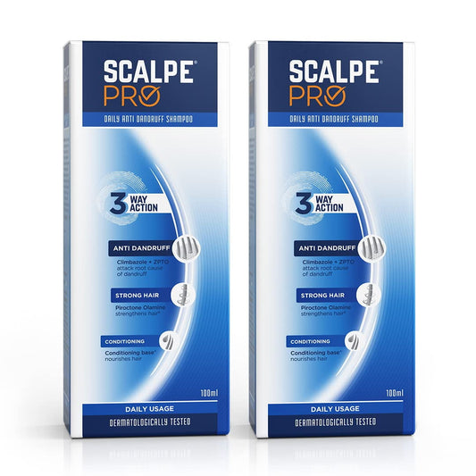 Scalpe Pro Daily Anti-Dandruff Shampoo With Conditioning Base, For Strong And Smooth Hair