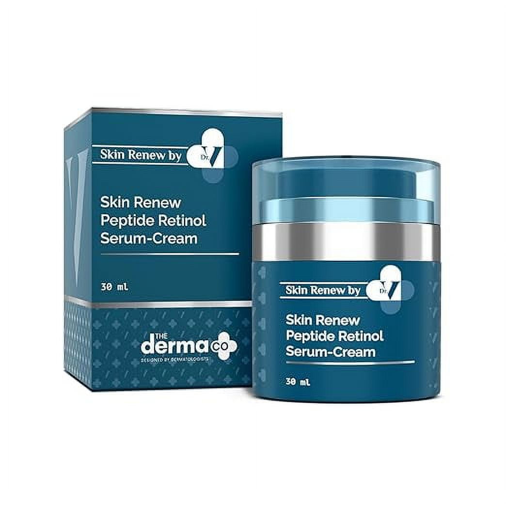 The Derma Co. x Dr.V Skin Renew Peptide Retinol Serum-Cream with Peptide & Retinol-30ml