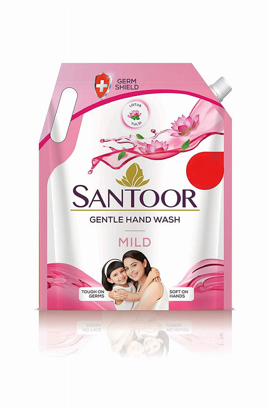 Santoor Mild Handwash, 1500 ml