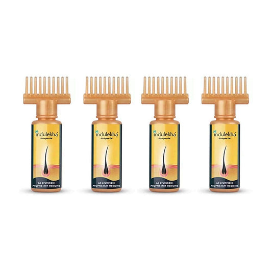 Indulekha Bhringa HairCare Oil (Pack of 4)