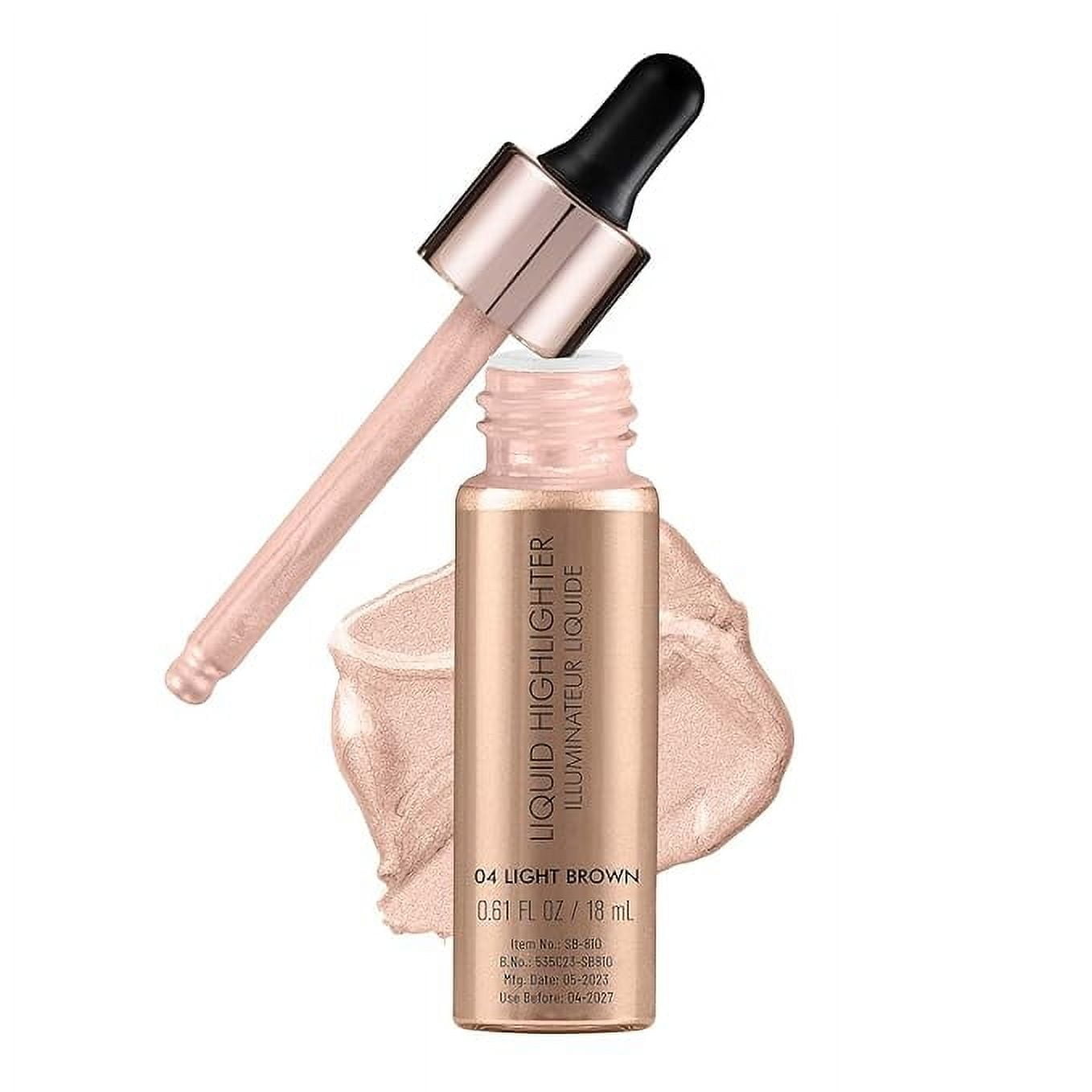 Swiss Beauty Drop & Glow Liquid Highlighter For Face Makeup With Dewy Finish | Shade -Ligh