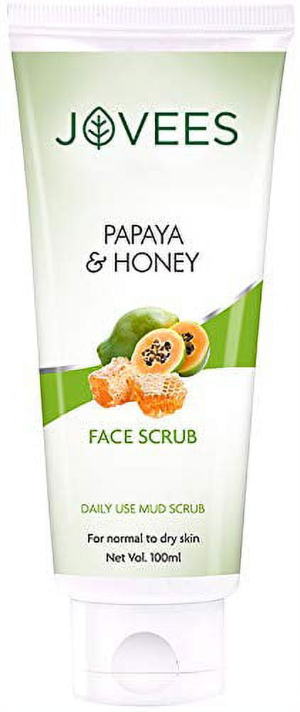 Jovees Facial Scrub - Papaya & Honey - 100gms