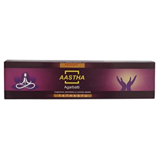 patanjali tathastu agarbatti 16 sticks (fragrance stick, incense stick) 75 Gm