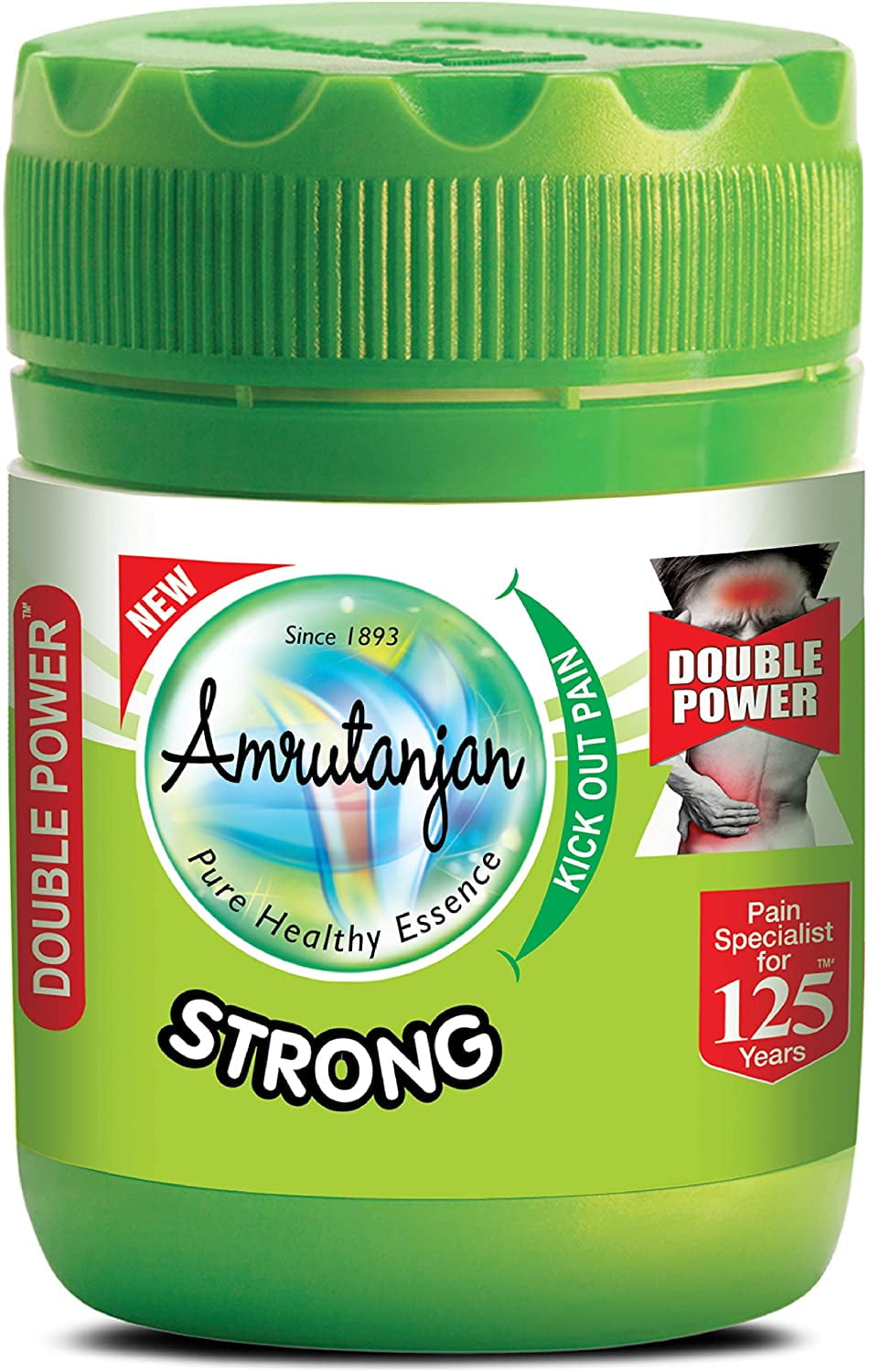 Amrutanjan Strong Pain Balm Double Power - 50 ml