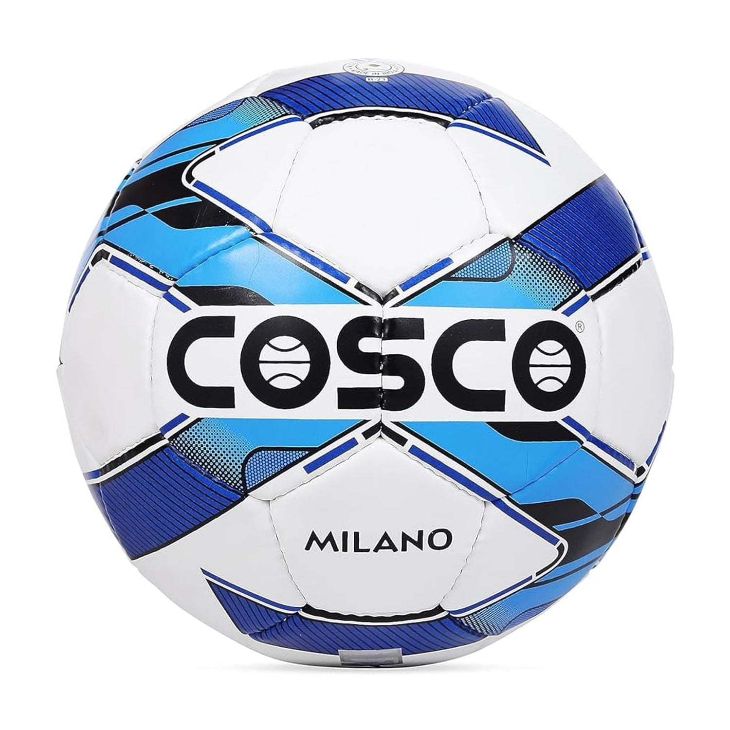 Cosco MILANO Football, Size 4 | Multicolour | Rubber, Cotton | Backing: 3 Poly Cotton