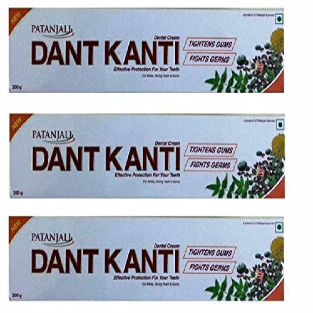 Patanjali Dant Kanti Dental Natural Cream -200g