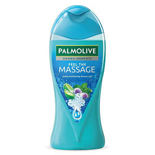 Palmolive Feel the Massage BodyWash, Exfoliating Shower Gel with 100% Natural Thermal Mine