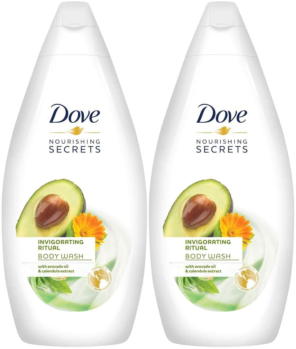 Dove BodyWash, Invigorating Ritual With Avocado Oil And Calendula Extract, 25.3 Ounce (Pac