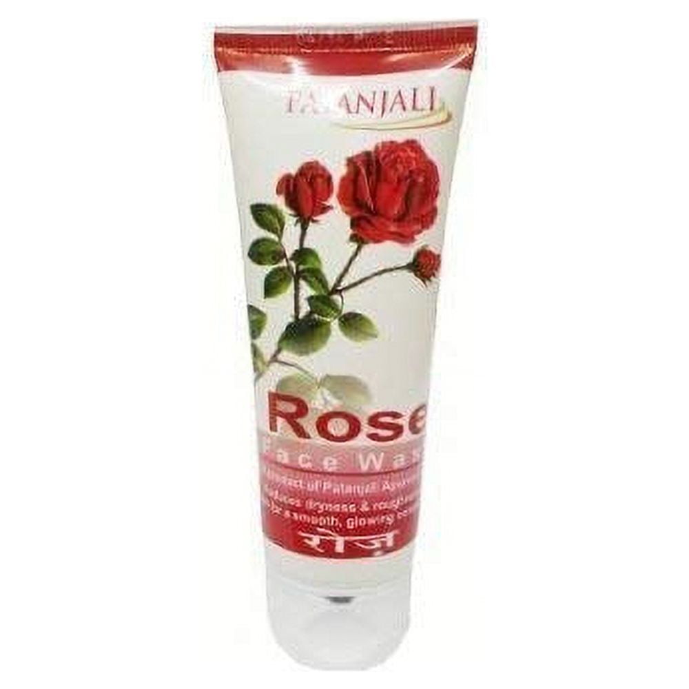 PATANJALI FaceWash - Rose (60g) (Pack of 3)