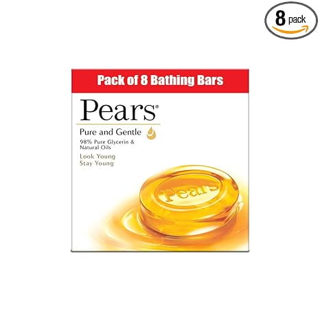 Pears Pure & Gentle Soap Bar 125 gm (Combo
