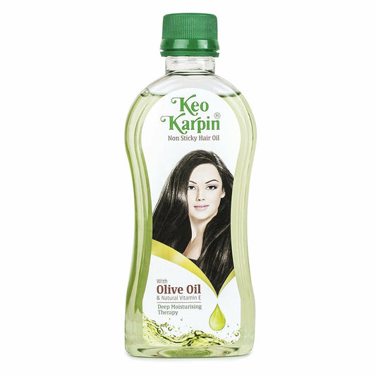 Keo Karpin Non Sticky HairOil with Olive & Vitamin E & Wheatgerm Oil 300ml