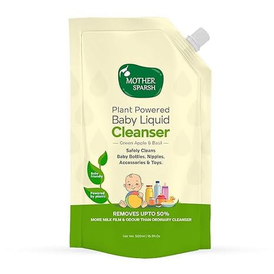 Mother Sparsh Natural Baby Liquid Cleanser (Powered by Plants) Cleanser for Baby Bottles 5