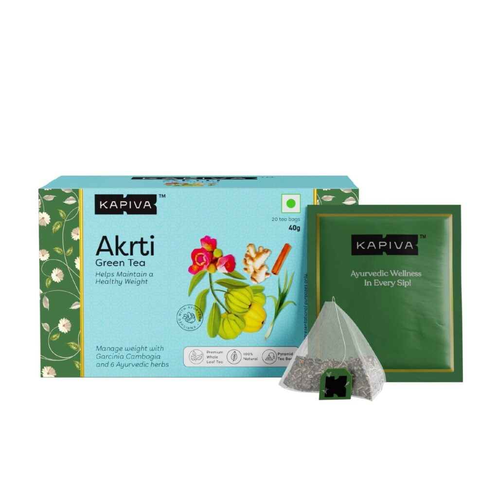 Kapiva Akrti Weight Management Green Tea 20 Tea Bags