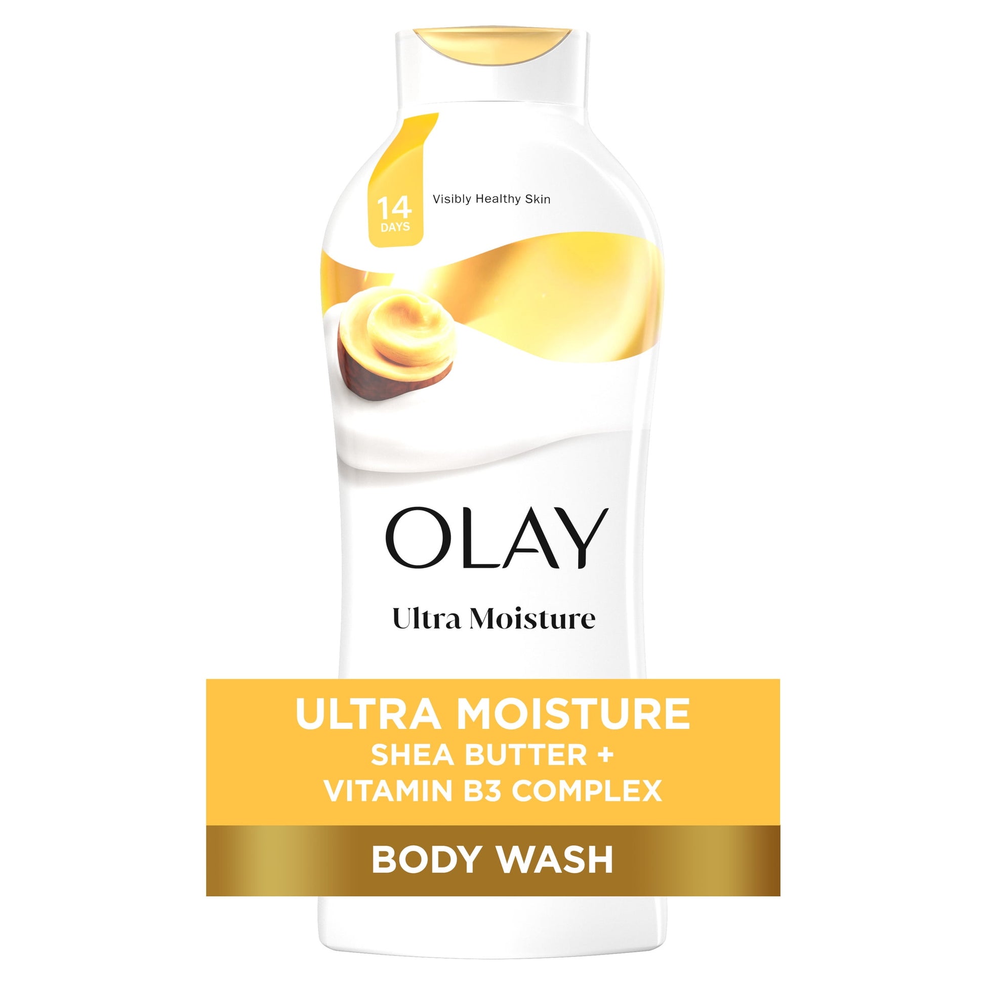 Olay Ultra Moisture BodyWash with Shea Butter, 22 fl oz