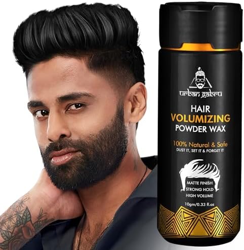 Urbangabru Hair Powder, Styling Hair Powder for Men | texture powder With Matte Finish Hai