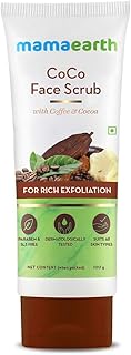 Mamaearth CoCo Face Scrub: Coffee & Cocoa, 100