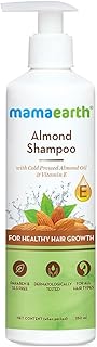 Mamaearth Almond Shampoo: Cold Pressed Almond Oil & Vitamin E, 250