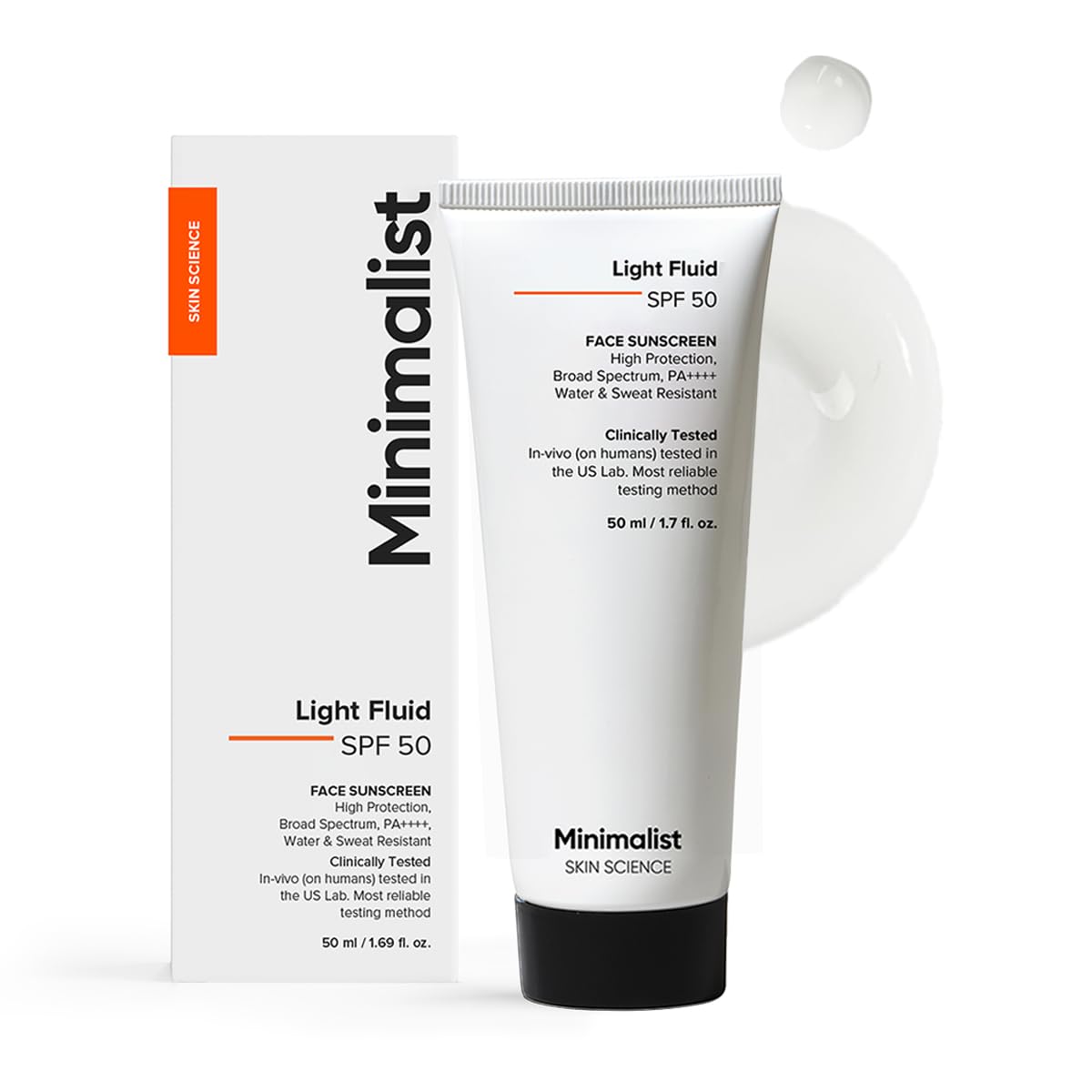 Minimalist SPF 50 Light Fluid Sunscreen