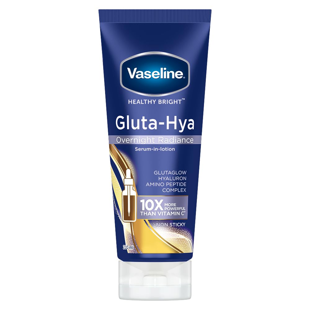 Vaseline Gluta-Hya Overnight Radiance Lotion, Face & Body, 200ml by Sell n Ship