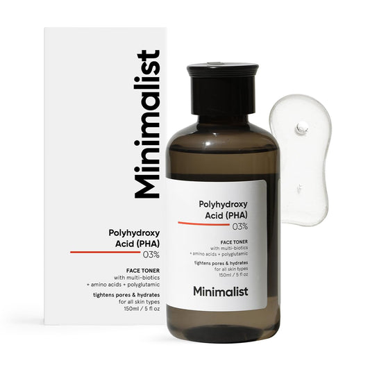 Minimalist 3% PHA Alcohol-Free Hydrating Toner: Pore Tightening,