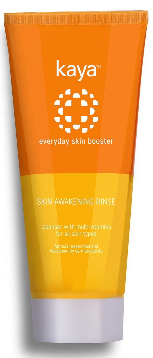 Kaya Clinic Skin Awakening Rinse with Niacinamide, Vitamin C, A & E, Vitamin C FaceWash, V