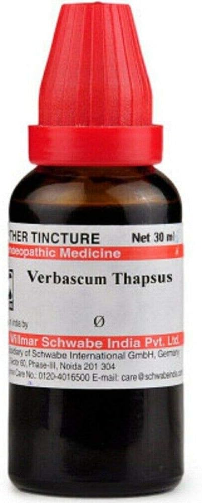 Dr. Willmar Schwabe India Homoeopathic Verbascum Thapsus 1X Q: