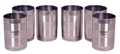 iKonbi Round Shape Drinking Glass Set of 6