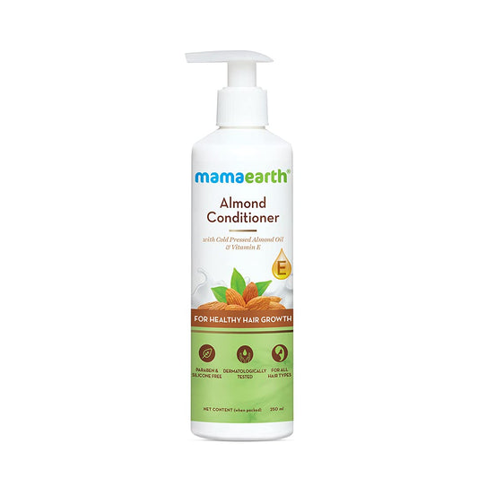 Mamaearth Almond Conditioner: Almond Oil & Vitamin E, 250