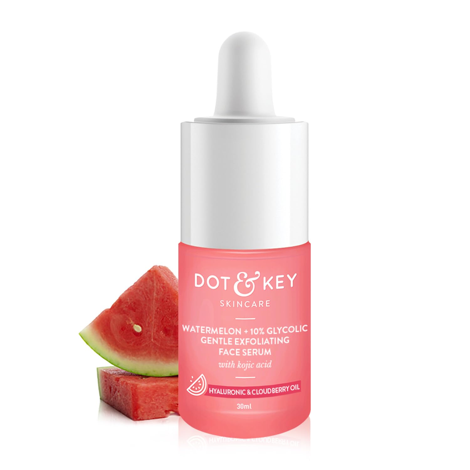 Dot & Key Watermelon 10% Glycolic Serum for Face Glowing, With KojicI Targets Pigmentation