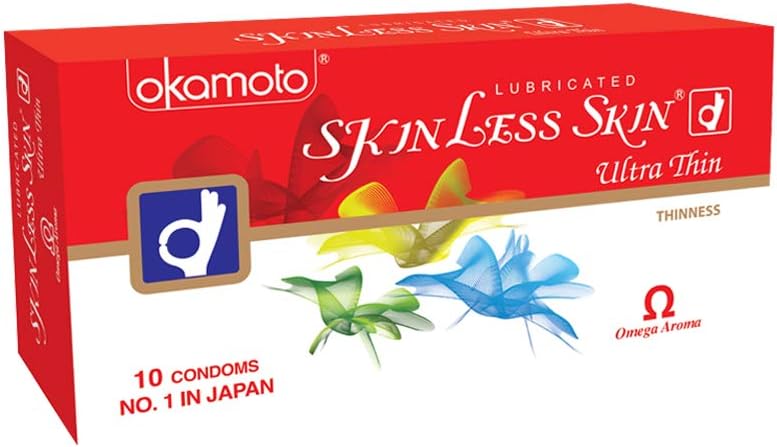 Okamoto Skinless Skin Ultra Thin Condoms 10 Count