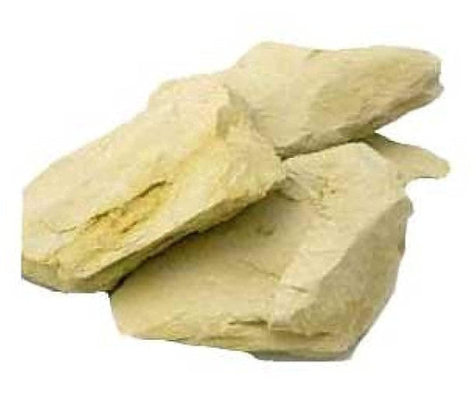 Natural Multani Mitti Fullers Earth Facial Clay Chunks: