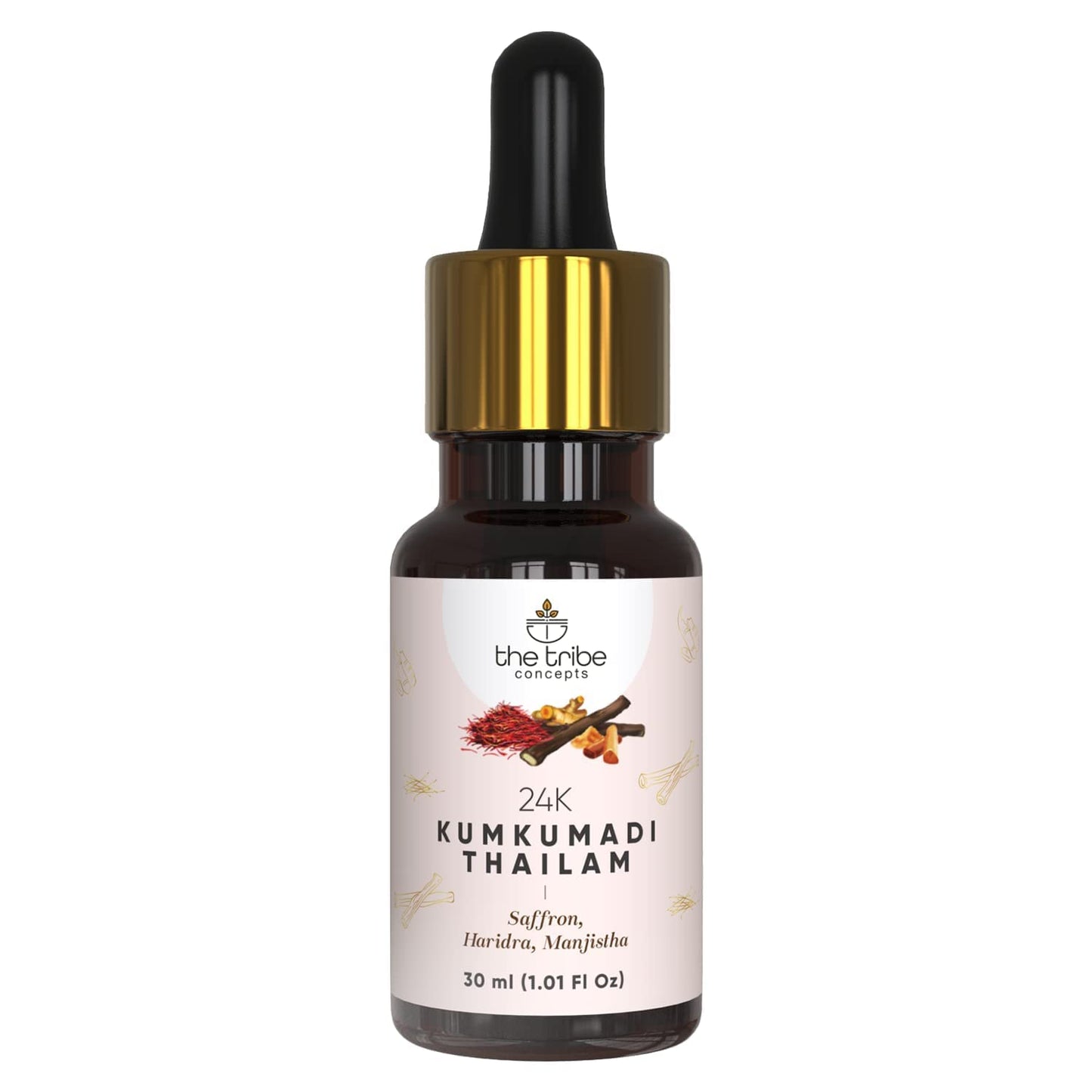 SS Concepts 24k Kumkumadi Thailam, Skin Brightening, Oil, Toned Glow Enriched With