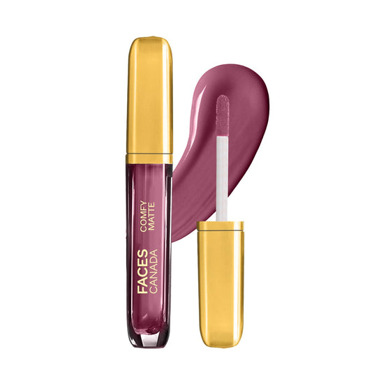 FACES CANADA Comfy Matte Liquid Lipstick - Ghost Mode 31, 3.8 ml Comfortable 10HR Longstay