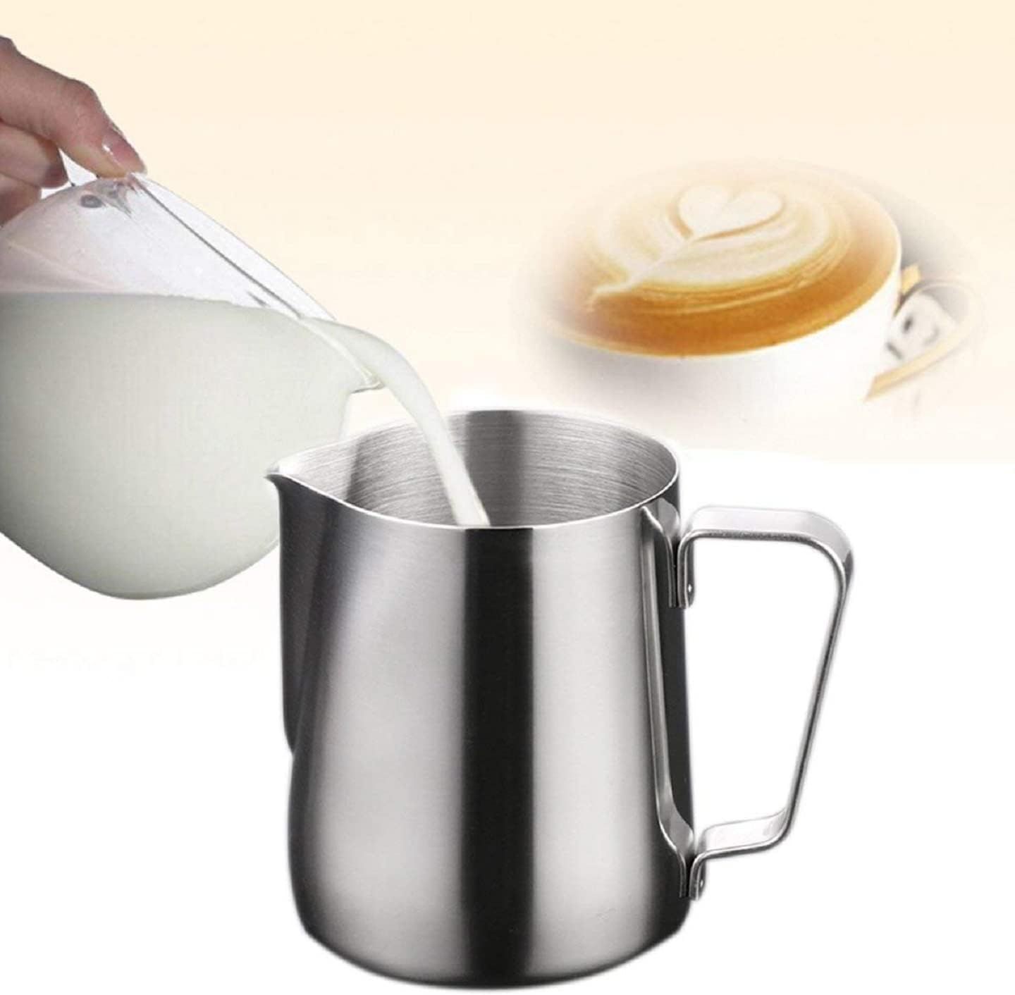 iKonbi Stainless Steel Milk Jug 800 ml-Set of 2