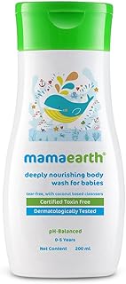 Mamaearth Deeply Nourishing Body Wash: For Babies, 200