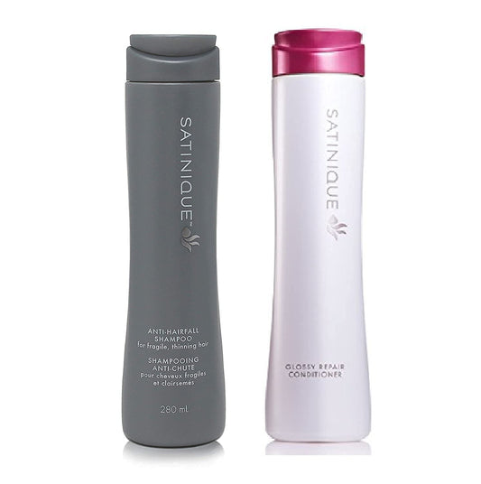 Satinique Anti-Hairfall Shampoo & Conditioner: 9.4 oz