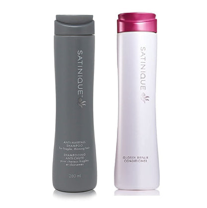 Satinique Anti-Hairfall Shampoo & Conditioner: 9.4 oz