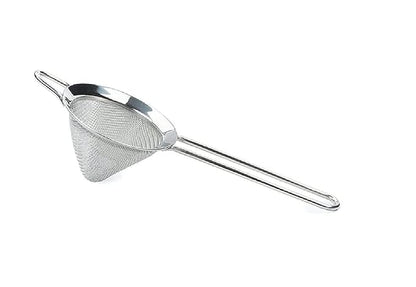 iKonbi Stainless Steel Conical Shape Bar Strainer/Food Strainer/Mesh Strainer- Set of 4