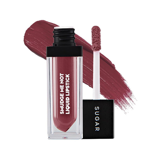SUGAR Cosmetics Smudge Me Not Liquid Lipstick: 03 Tan