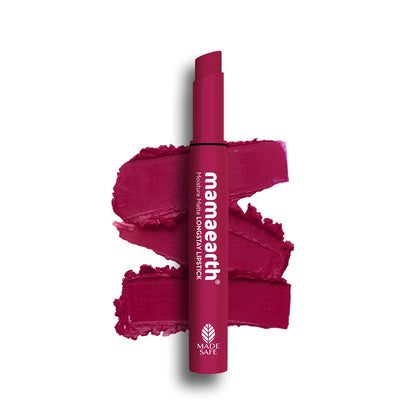 Mamaearth Moisture Matte Longstay Lipstick: Avocado Oil & Vitamin E, 2 g