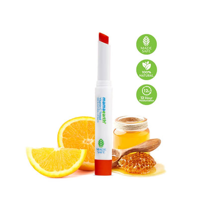 Mamaearth Vitamin C Tinted Lip Balm: Vitamin C & Honey, 2 g