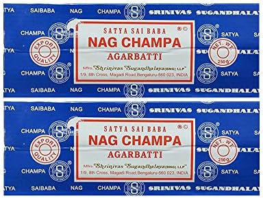 Satya Sai Baba Nag Champa Agarbatti, 250 G (Pack Of 2)