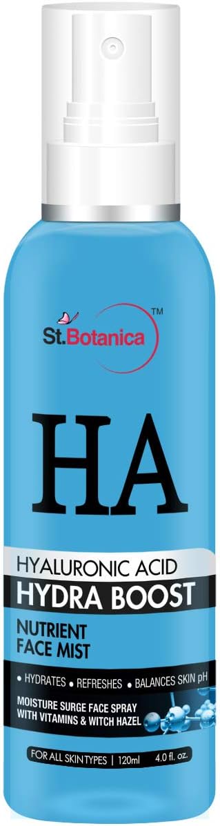 StBotanica Hyaluronic Acid Hydra Boost Face Mist: 120 ml