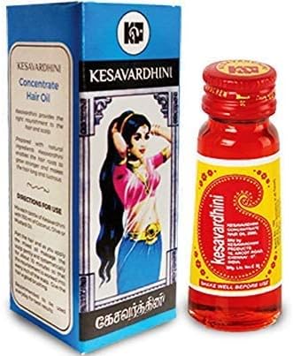 Kesavardhini HairOil - Grows Healthy Hair - Economy Pack 200ml (8 x 25ml) by Kesavardhini