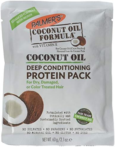 Palmers Coconut HairOil Formula With Deep Hair Conditioning Protein Pack , 2.1 Oz (