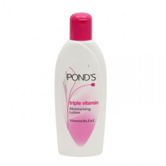 3 X Ponds Triple Vitamin Moisturising BodyLotion Soft Smooth Radiant Skin Glow 100ml X 3 =